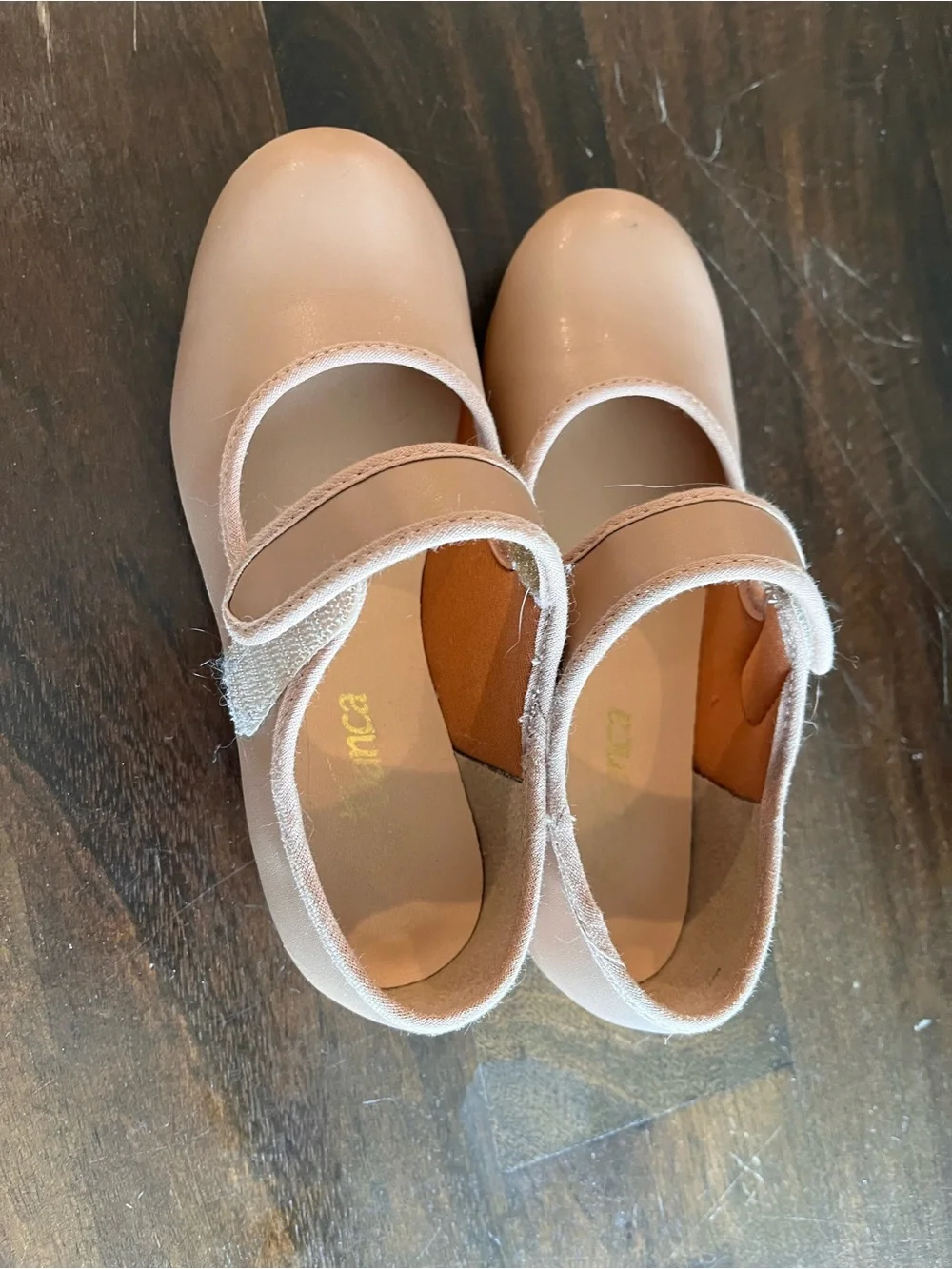 So Danca tan tap shoes